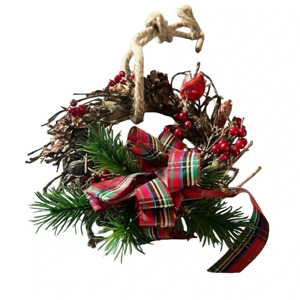 Christmas’s Red Herring Wreath Small